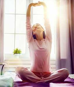 Energia VitalAcorde com disposição e motivação no dia a dia